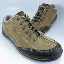 Tênis de caminhada feminino LL Bean BeanSport tamanho 8M camurça marrom biqueira de bicicleta comprar usado  Enviando para Brazil
