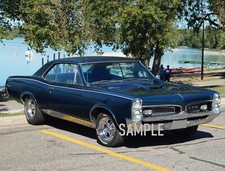 Foto 1967 PONTIAC GTO 8,5X11 (236-W-1) comprar usado  Enviando para Brazil