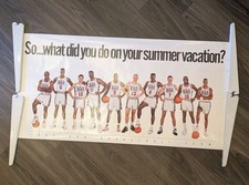 Usado, !!Pôster raro 1992 Dream Team "O que você fez em suas férias de verão" RARO!! comprar usado  Enviando para Brazil