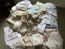 Lot vintage linens for sale  Stow