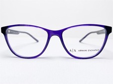 Usado, NOVA Armação de Óculos Armani Exchange AX3047 8236 Feminina Roxa Moderna 53/15~140 comprar usado  Enviando para Brazil