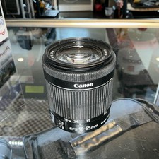 Lente Canon EF-S 8114B002 18-55mm f/3.5-5.6 STM IS, usado comprar usado  Enviando para Brazil