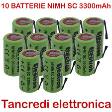 10 BATTERIA PILA SC 3500mAh 3300mAh A SALDARE PACCHI BATTERIA TRAPANO AVVITATORE na sprzedaż  Wysyłka do Poland