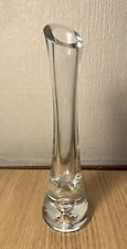 Bud vase clear for sale  PONTYCLUN