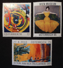 ÖSTERREICH - 3 x Kunst: Kand,Weiler, Kurzweil  2010 (Mi. Nr. 2853, 2858, 2859)** comprar usado  Enviando para Brazil