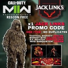 Call of Duty Warzone MW3/MW2 Jack Links Sasquach Skin (1 código) - Entrega rápida, usado comprar usado  Enviando para Brazil