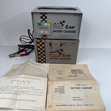 Sears 8amp battery for sale  Newcastle
