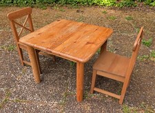 Kindertisch 60x60 stühle gebraucht kaufen  Essen
