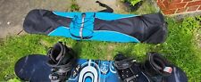 Snowboard set herren gebraucht kaufen  Falkenstein