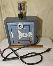WIERD vintage tubo TORBAL ELETROSCÓPIO ~ OSCILOSCÓPIO antigo aparelho de laboratório científico comprar usado  Enviando para Brazil