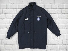 KURTKA PUMA LEEDS UNITED PACKARD BELL PUCHOWA PIKOWANA NIEBIESKA VINTAGE ROZMIAR M na sprzedaż  PL