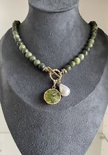 Collana con giada usato  Manduria