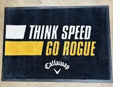 Usado, Tapete de golfe Callaway Think Speed Go Rogue tapete de porta com apoio de borracha 2 x 3' comprar usado  Enviando para Brazil