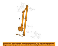 Seat belt front for sale  Gary