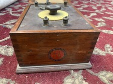 Vintage crystal radio for sale  DUDLEY