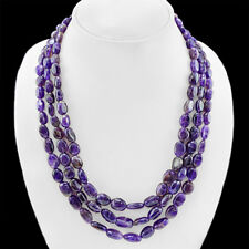 Usado, COLAR DE CONTAS 502,00 CTS NATURAL 3 FIOS AMETISTA ROXA FORMATO OVAL (RS) comprar usado Usado, COLAR DE CONTAS 502,00 CTS NATURAL 3 FIOS AMETISTA ROXA FORMATO OVAL (RS) comprar usado  Enviando para Brazil