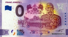 Banknot euro zerowy - 0 euro - Austria - Franciszek Józef I - FOLDER - tłoczenie na sprzedaż  Wysyłka do Poland