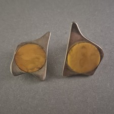 Silber hrclips bernstein gebraucht kaufen  Wuppertal