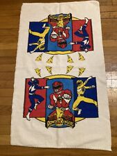 Toalha de banho vintage 1993 Mighty Morphin Power Rangers praia piscina feita nos EUA comprar usado  Enviando para Brazil