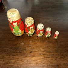 Russian matryoshka 5pc for sale  Sunbury