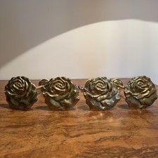Brass rosette flower for sale  Chesterfield