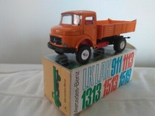 RW Ziss Miniauto 4032 Mercedes Benz 1313 Meiller Kipper R.W.-Modell 1:50 Lintorf comprar usado  Enviando para Brazil