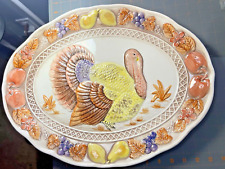 Thanksgiving turkey platter for sale  Dennysville