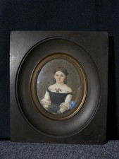Tableau peinture miniature d'occasion  Vaugneray