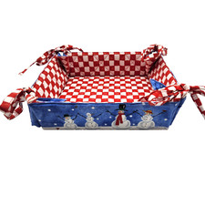 Snowman fabric basket for sale  Cameron
