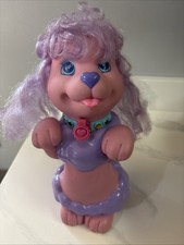Usado, WB1 Shampoodle Hasbro Brinquedo de Banho Roxo Rosa Poodle Cachorro 13” Anos 90 Vintage Leia comprar usado  Enviando para Brazil