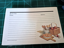 Longaberger 4x6 recipe for sale  Vacaville
