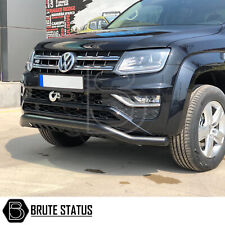 City Bar para VW Amarok 2010-17 preto fosco (spoiler protetor de para-choque barra de empurrão) comprar usado  Enviando para Brazil