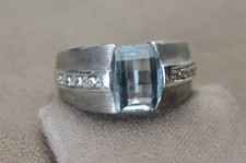 Stylischer bandring echtem gebraucht kaufen  Gemünden