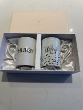 Hubby wifey mugs for sale  BARNET