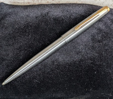 Lápis cartucho mecânico vintage Parker 45 Flighter Deluxe aço inoxidável comprar usado  Enviando para Brazil
