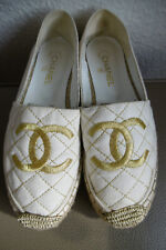 Weiße espadrille chanel gebraucht kaufen  Deutschland