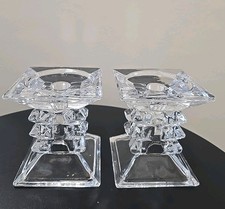 Pair crystal clear for sale Pair crystal clear for sale  LONDON