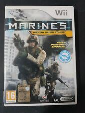 GIOCO Wii MARINES MODERN URBAN  COMBAT PAL GAMES  VIDEOGIOCO NINTENDO GUERRA  comprar usado  Enviando para Brazil