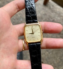 Vintage Seiko Dolce Slim Tank 8N41-5160 Mostrador Texturizado comprar usado  Enviando para Brazil