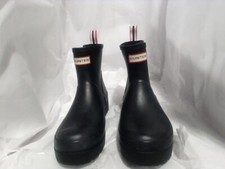 Bota de Chuva Feminina NewOther_HUNTER, Preta, 9 EUA_Preta_Tamanho 9 comprar usado  Enviando para Brazil