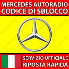 Mercedes radio codice usato  Roma