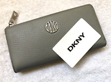 Dkny leather zip for sale  COLNE