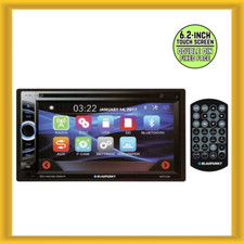 Receptor de DVD Blaupunkt 6,2” 2 DIN face fixa tela sensível ao toque com BT, USB/SD e controle remoto comprar usado  Enviando para Brazil