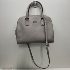 Bolsa satchel Michael Kors cinza grande, usado comprar usado  Enviando para Brazil
