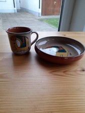 Teiliges kindergeschirr set gebraucht kaufen  Ulm