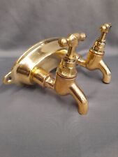 Brass wall mounted for sale  UK