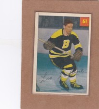1954-55 PARKHURST HÓQUEI LEO LABINE #61 BRUINS MUITO BOM ESTADO *A34944 comprar usado  Enviando para Brazil
