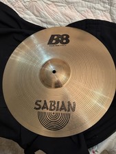 Bateria de prato Sabian B8 Crash Ride 18"/46cm para percussão banda de música comprar usado  Enviando para Brazil