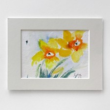 Bild narzissen 18x13cm gebraucht kaufen  Deutschland