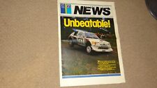 Peugeot newspaper celebrating for sale  WHITBY